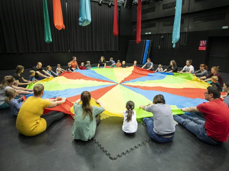 Akrobat TJ Sokol JI: Cirkusový workshop pro děti s rodiči